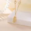 Collar de Plata de Ley S925 Chapado en Oro Yiluyin Moda Pixiu, Estilo Chino Vintage Moneda de Cobre Atrae Riqueza Tendencia Nacional Cadena Ligera de Lujo para Clavícula