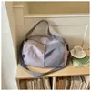 2026 Bolso tipo almohada de color block estilo coreano, Bolso de hombro y cruzado moderno y versátil, Bolso de nicho casual de gran capacidad para el trabajo