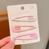 Pinza para el pelo de estrella color dopamina de cinco puntas tocado clip para niños lindo clip BB flequillo princesa pinza lateral