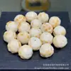 Carvão Grillado Fruta Marfim Natural Cabeça de Ovelha Acessório DIY Conta para Pulseira Espaçador Corda Pingente Acessório Criativo