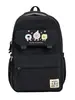 Mochila Estilo Universitario Energética con Estampado de Postres para Estudiantes, Estilo Dulce para Clases en el Campus, Vacaciones y Ocio