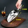 Pala de hielo de acero inoxidable pala para harina pala para arroz excavador de harina cucharón de harina pala para granos cereales para el hogar té