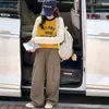 Sudadera para Niñas Estilo Primavera y Otoño Capa Base 2026 Nuevo Estilo Mediano y Grande para Niños Pantalones Versátiles de Trabajo para Niños Conjunto Casual de Dos Piezas