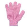 Guantes de Baño, Guantes de Baño de Cinco Dedos, Toalla Exfoliante para Frotar, Cepillo de Baño Exfoliante de Cinco Dedos, Toalla Exfoliante de Doble Cara para Espalda de Adulto