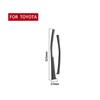 Adecuado para modificación interior de fibra de carbono Corolla 14-18, piezas laterales del engranaje, pegatinas decorativas para automóviles