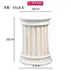 Adornos Creativos de Columna Romana Patio Jardín Entrada de Casa Decoración del Hogar Boda Camino Base de Escultura Retro