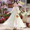 Hanfu para Niñas 2026 Nuevo Estilo Cumpleaños Disfraz Antiguo Infantil Estilo Chino Súper Hada Verano Estilo Antiguo Vestido de Princesa para Niña