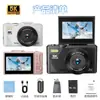 Cámara Digital Mirrorless Retro Transfronteriza de 3 Pulgadas con Pantalla abatible para Estudiantes y Uso Doméstico, Fabricante de Cámaras Portátiles para Selfies