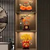 Nuevos Adornos de Caqui Estilo Chino, Calabazas, Decoraciones para Sala de Estar, Regalos de Mudanza, Regalos de Inauguración de Casa