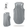 Colete esportivo de secagem rápida para maratona de verão, colete sem mangas para homens, treinamento de corrida, basquete, colete solto de fitness