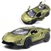 Modelos de Coches de Aleación - Varios TiposVenta Caliente Transfronteriza Juguetes de Coches de Carreras de Simulación de Aleación Superdeportivo con Función de Retracción y Puertas que se Abren