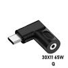 Adaptador de alimentação PD compatível com notebooks Lenovo, carregador rápido com identificação automática, fonte de alimentação de 5V/9V/20V.