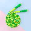 Corda de Pular Colorida em Material PVC, Pegada Confortável, Corda de Pular Durável para Exercitar Pulsos e Força nas Pernas