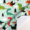 Papel de Presente Revestido com Desenho Transfronteiriço da Amazon Dia das Crianças Dinossauro Aniversário Papel de Presente com Toque Premium