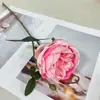Flor artificial de rosa pequeña Elsa de un solo tallo premium transfronteriza ramo para el hogar decoración arreglo floral decoración de boda flor al por mayor
