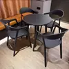 Celebridade da Internet Mesa e Cadeira Combinação Lazer Varanda Área de Descanso Recepção Negociação Redonda Mesa Longa Exterior Café Loja de Chá com Leite Exterior