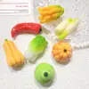 Mini Accesorios de Resina para Frutas y Verduras, Adornos DIY, Gomas para el Cabello, Accesorios para el Cabello, Colgantes, Hebillas para Zapatos, Materiales para Fundas de Teléfono, Pulseras