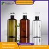 Xiying Frasco de plástico de 200ml com tampa de rosca de alumínio anodizado, frasco de PET de 100ml para água de rosas pura, produtos para cuidados com a pele, cosméticos, para reabastecer
