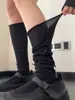 Nuevo producto de primavera y verano: Calcetines JK con lazo dulce y lindo apilados, calcetines para pantorrilla transpirables y cómodos, calcetines elásticos moldeadores y adelgazantes para mujer