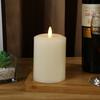 Nova Vela de LED Artificial Brilhante Vela Bala Plana Lâmpada Sem Fumaça Casamento Romântico Vela de Casamento Criativa