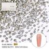 Taladro de uñas k9 Lote 1440 Taladro austriaco puntiagudo Taladro checo Imitación Huazi Corte Ligero Taladro de cristal de lujo Taladro de uñas