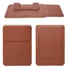 Funda para Portátil 14 pulgadas Adecuada para Apple, Huawei, Lenovo Estuche Protector Vertical de Cuero con Soporte y Bolsillo de Almacenamiento