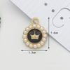Accesorios para Joyería DIY Goteo de Aceite Estilo Clásico Chanel Moda Labial Lazo Bolso Pendientes Collar Colgante Llavero