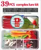 Conjunto de Iscas Pesca com Isca Artificial Isca Spinner Isca Macia Conjunto de Iscas Biônicas