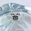 Aretes de Aleación de Titanio Astmf-136 Serie Negro Brillante Rosca Interna de Titanio G23 Cabeza de Piercing de Zirconia