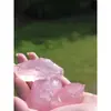 Pedra Crua de Cristal Natural Pedra de Minério Pedra Difusora Pedra de Aroma Sem Fogo Pedra Bruta Desmagnetização Escultura Decoração de Casa Aquário Pedra Triturada