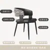 Mesa e cadeiras de jantar minimalistas italianas, bancos modernos de luxo leve, cadeiras de hotel de alta qualidade, cadeiras de jantar, cadeiras de jantar para mesa de ilha de cozinha