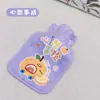 Bolsa de Água Quente Mini Desenho Animado de Inverno Injeção de Água Fofa Pequena Flanelada Bolsa de Água Quente Injeção de Água Aquecedor de Barriga Aquecedor de Mãos Atacado