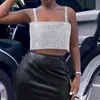 AYJ Fabricante de Origen Amazon Transfronterizo Europeo y Americano AliExpress Camisola Sexy de Malla con Pedrería Y21094