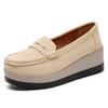 35 -- 43 zapatos de talla grande para mujer de moda de suela gruesa zapatos versátiles de madre de suela gruesa zapatos casuales individuales sin cordones para mujer