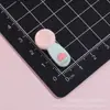 Macaron Fresita Linda Cuchara Accesorios de Resina DIY Pegamento de Crema Funda de Teléfono Pasador Accesorios para el Cabello Material de Accesorios de Resina