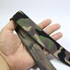 Cinturón elástico de camuflaje suave y agradable para la piel, ancho bordado, banda elástica de nailon, leggings con banda elástica