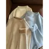 Suéter Grueso con Forro de Felpa para Mujer, Cuello Alto Pequeño, Camisa Base en Capas, Ropa Interior Integrada de Felpa Cálida para Otoño e Invierno, Top de Manga Larga Estilo Coreano