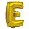 Globos de Aluminio Letras Grandes Dorados, Plateados y Oro Rosa de 16 pulgadas Decoración para Fiesta de Cumpleaños Globos de Película de Aluminio