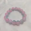 Pulseira Gradiente Rosa Roxo Raiz de Bodhi Jade Branco Enrolar Dedo Feminino Bodhi Macio Criança Conta de Buda Conta Placa Literária Brinquedo Brincadeira Pulseira Masculino