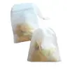 En Stock 100 piezas tela no tejida cordón bolsa de té bolsa de té perfumada bolsa para guisar bolsa de té vacía bolsa para condimentos al por mayor