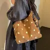 Bolso bandolera mujer nuevo terciopelo textura retro de mano exquisito gamuza lunares otoño tote 2026 moda