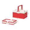 Caja de regalo plegable portátil, set de regalo creativo, caja de almacenamiento para recuerdos de fiesta infantil, caja de dulces, caja de regalo de agradecimiento para fiesta