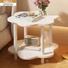 Mesa de Cabeceira, Simples e Moderna, para Uso no Quarto, Pequena Mesa de Armazenamento de Cabeceira, Adequada para Apartamentos de Aluguel, Mesa Lateral Simples para Sofá, Armário Lateral