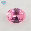Huagang Gem Single Hole Color Ovo em forma de Haoshi Bare Stone Oval Hole Sintético Cubic Zirconia