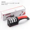Herramienta Multifuncional para Afilar Cuchillos, Piedra de Afilar, Cuchillo de Cocina para el Hogar, Afilado Fino, Afilador de Cuchillos Comercial Rápido, Herramienta para Abrir Filos, Tres en Uno