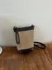 Bolso tipo cubo de cuero mate retro para mujer, nueva colección otoño/invierno 2026, bolso pequeño para teléfono, bolso de hombro ligero y sencillo