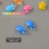 Decorações de Desenho Animado para Nail Art Tartaruga Colorida Luminosa Fofa Item Quente de Celebridade da Internet Pedras Strass para Unhas de Resina Macaron Gelatina 3D