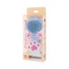 Escova de Shampoo e Pente Massageador de Cabeça Fofos em Formato de Patinha de Gato, Conjunto de Pentes para Shampoo de Recém-Nascido de Duas Peças