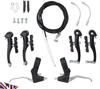 Bicicleta de montaña Freno V freno aleación de aluminio abrazadera V freno codo V freno pastilla de freno bicicleta de 20 26 pulgadas accesorios V freno