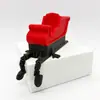 Decoraciones Navideñas y de Halloween Fantasma para Fiestas Impresas en 3D Transfronterizas con Articulaciones de Pierna Móviles, Modelo de Mini Escena